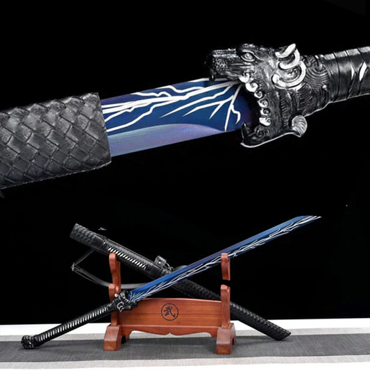 blue sword