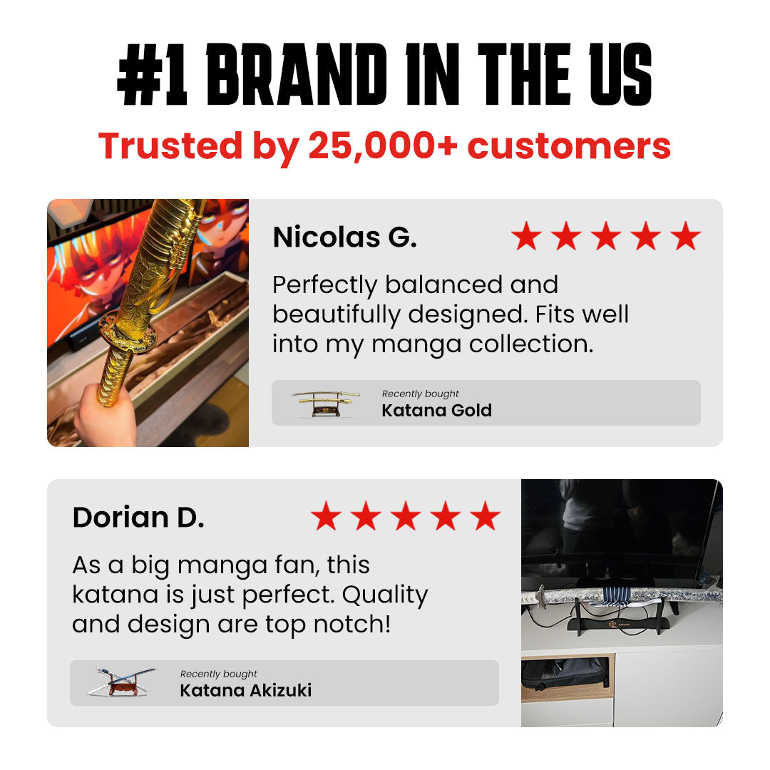 Golden Dragon Katana