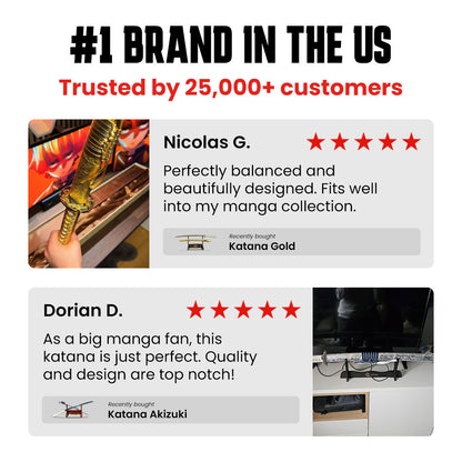 Golden Dragon Katana