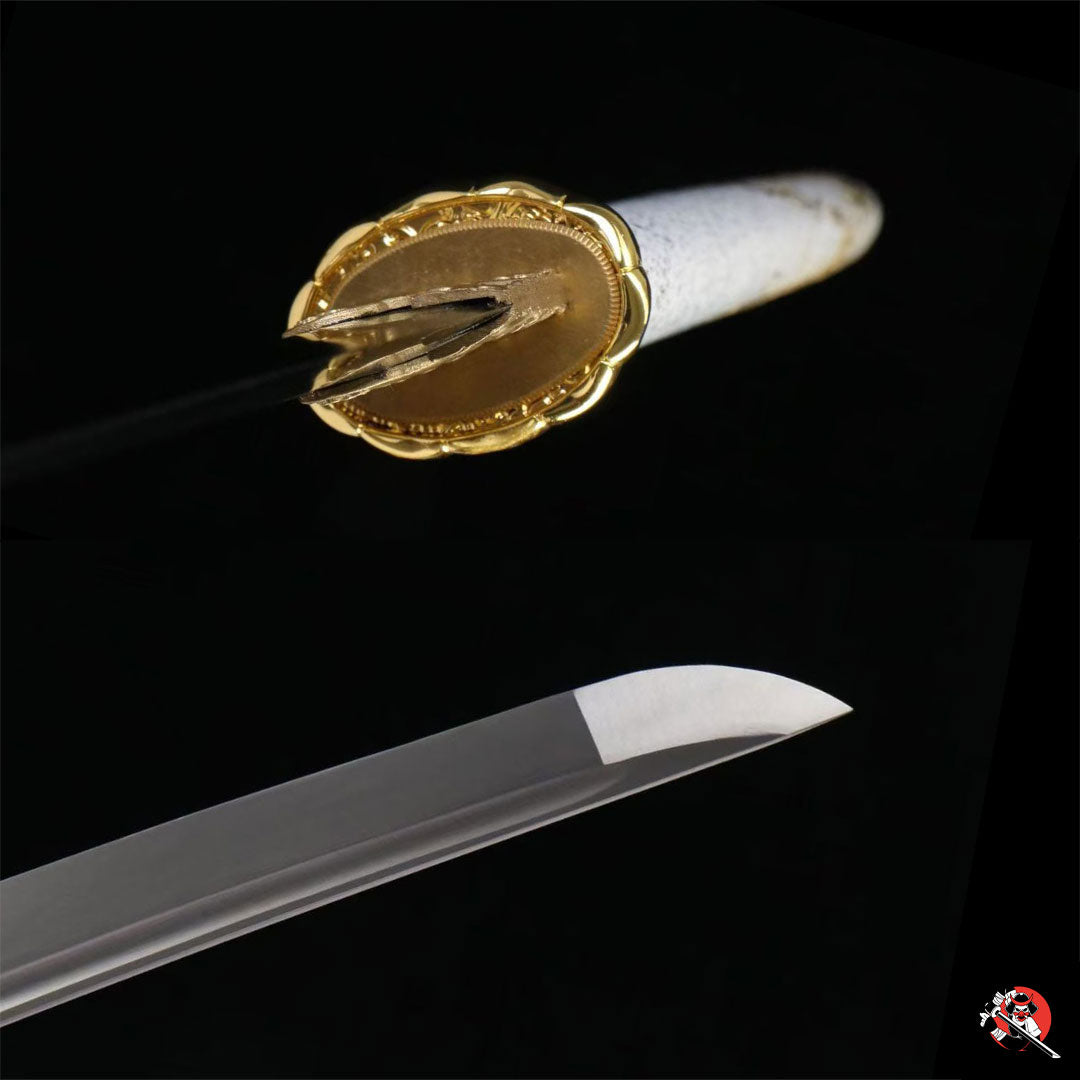 Ghost of Yotei Katana Gilded Night White - Limited Edition