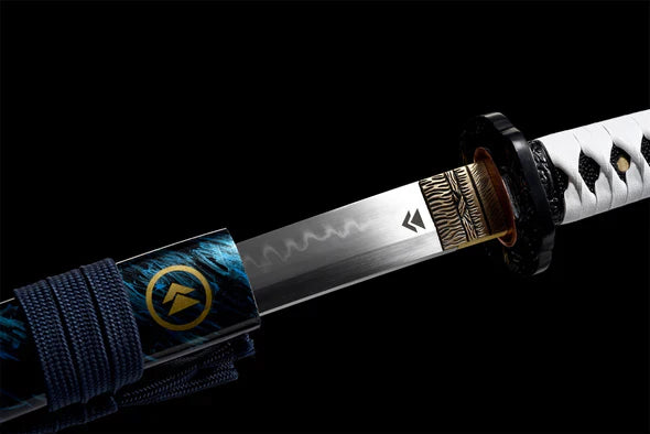 Pack Katana & Tanto Ghost of Tsushima - T10 steel & Genuine Hamon