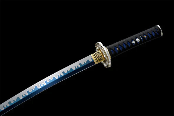 blue wakizashi