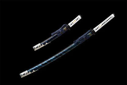 Pack Katana & Tanto Ghost of Tsushima - T10 steel & Genuine Hamon