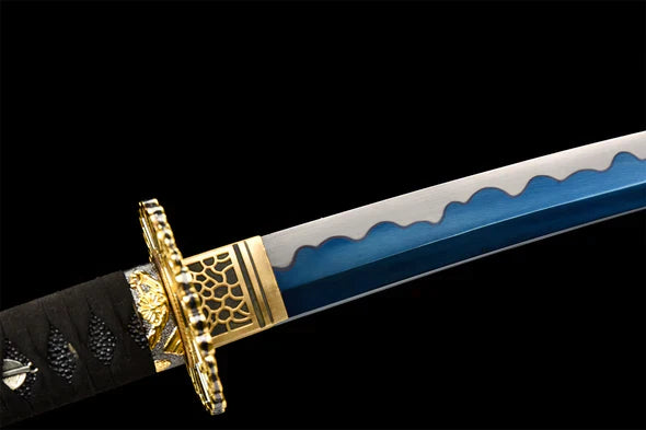 blue blade katana
