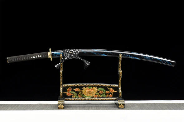 blue blade katana