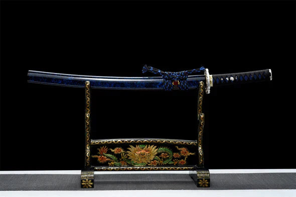 blue wakizashi