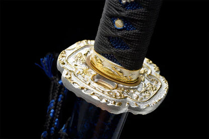 blue wakizashi