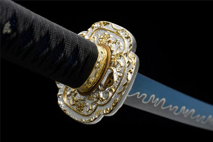 blue wakizashi