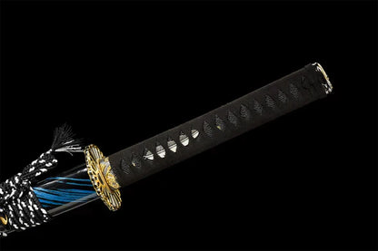 blue blade katana