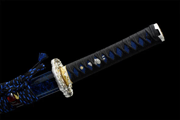 blue wakizashi